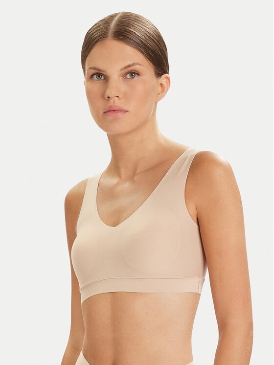 Chantelle Chantelle Culotte brasiliane a vita alta Soft Stretch C10690 Beige