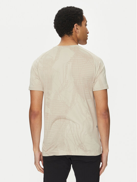 BOSS BOSS Футболка Desert Active 50537755 Бежевий Regular Fit