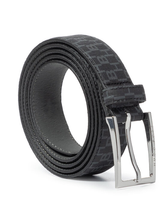 Pasek Męski Boss Ceddy 50419267 Czarny | Eobuwie.com.pl