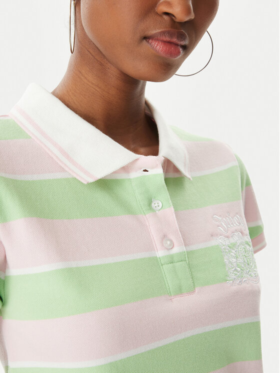 Juicy Couture Juicy Couture Polo Juicy Puff JCGCT126015 Verde Slim Fit