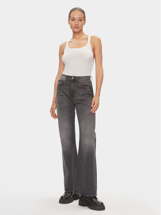 Tommy Hilfiger Tommy Hilfiger Top UW0UW05200 Bijela Slim Fit