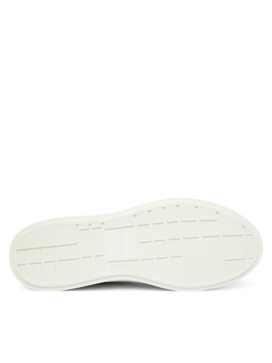 Calvin Klein Сникърси Calvin Klein Low Pro Cup Laceup Lth Moire HW0HW02845 Бял