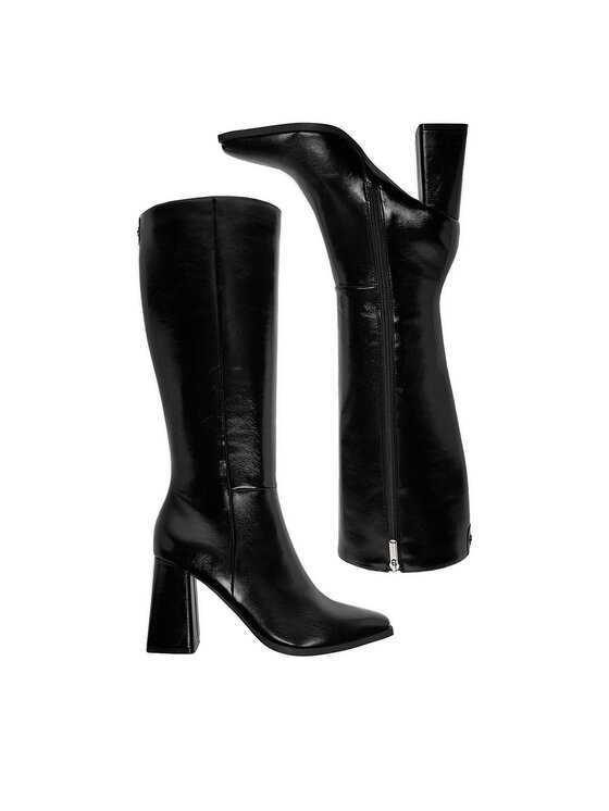 Nine West Чоботи Nine West CEO-ZEINA-01 Чорний