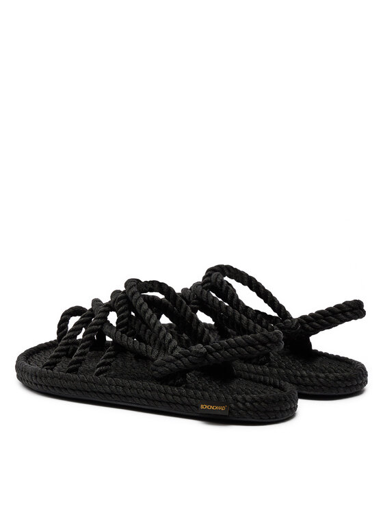 Bohonomad Espadrilles Bohonomad Cape Point CPT.0020.WRS Fekete