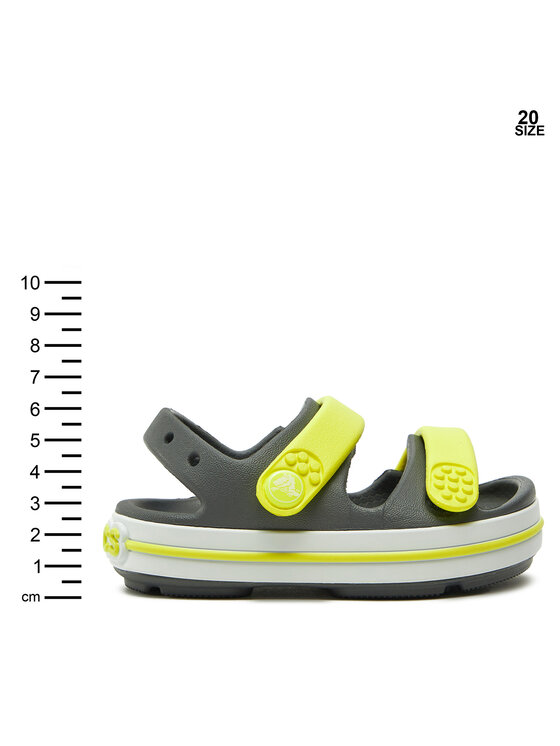 Crocs Босоніжки Crocs Crocband Cruiser Sandal T 209424 Сірий