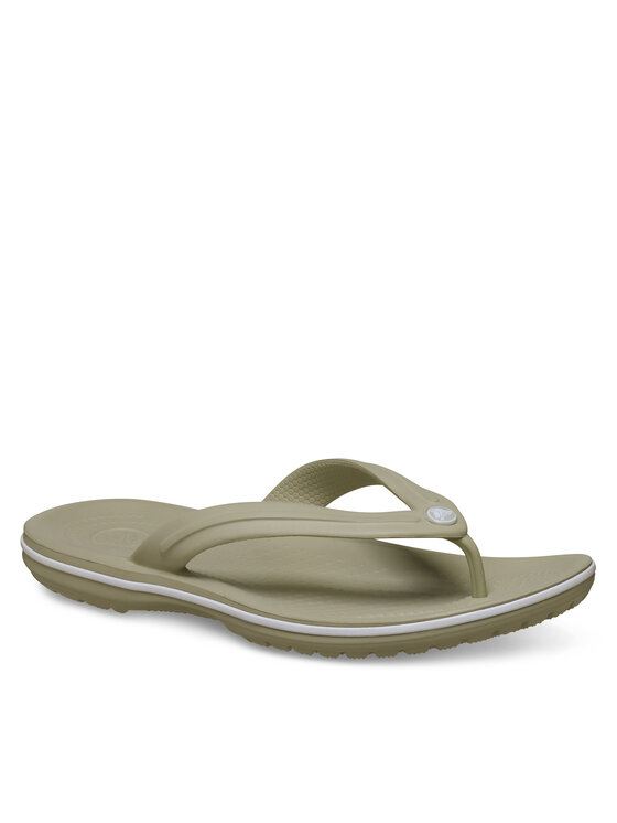 Crocs В'єтнамки Crocs Crocband Flip 11033 Бежевий
