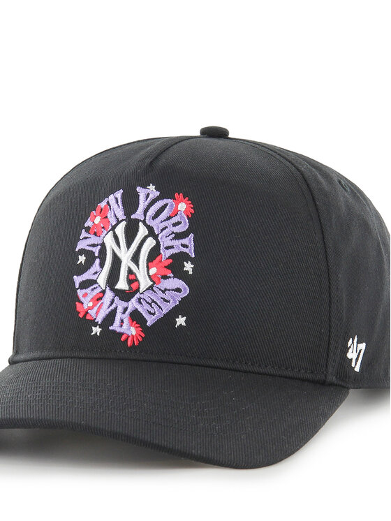 47 Brand Kšiltovka 47 Brand New York Yankees MLB Flora Hitch B-FLRAH17HTP Černá