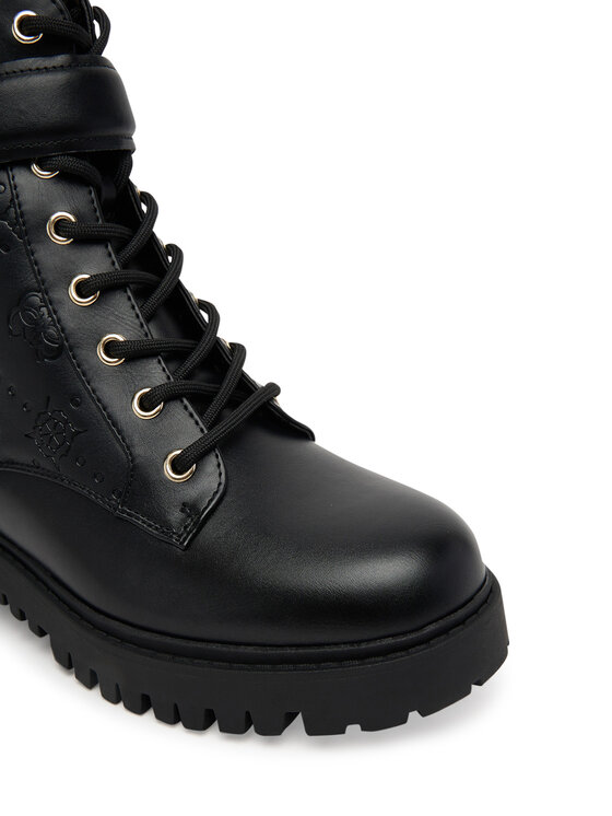 Guess Trapper stila apavi Guess FLTORA FAL10 Melns