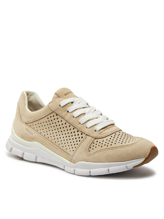 Geox Sneakersy Geox D Suke B D02F2B 00022 C6738 Beżowy