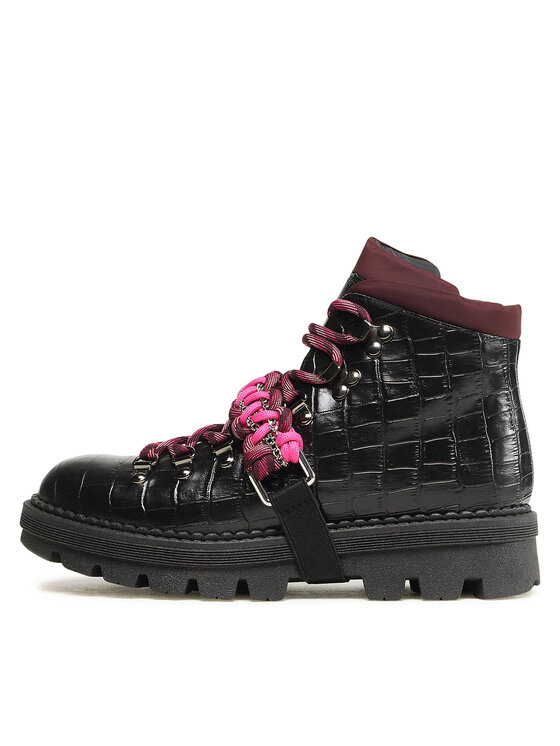PINKO Žygio batai Pinko Zenzero Scarpa AI 22-23 BLKS1 1H2134 A07K Juoda