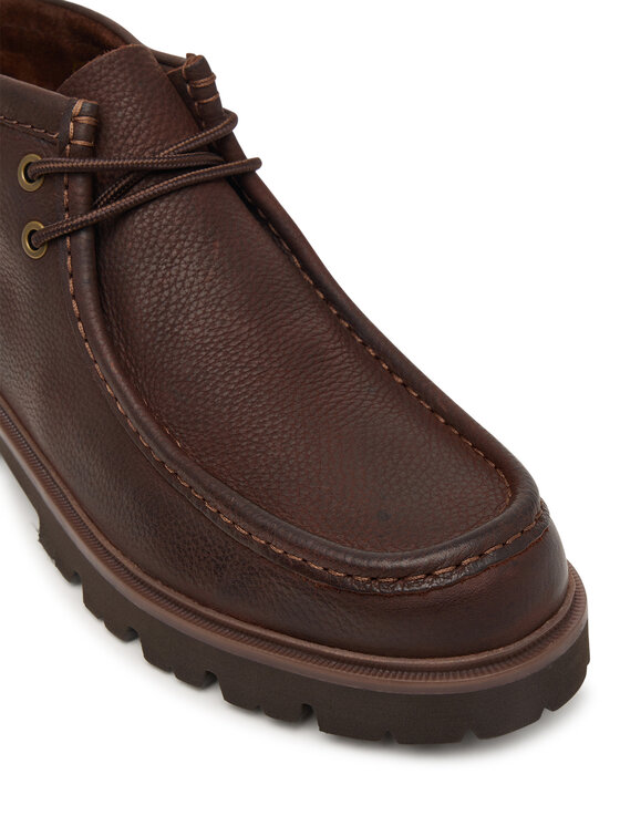 Clarks Polacchine Clarks Cleyhill Top 26329448 Marrone scuro
