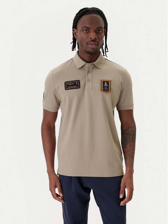Aeronautica Militare Aeronautica Militare Polo 261PO1927UP00191 Beis Regular Fit