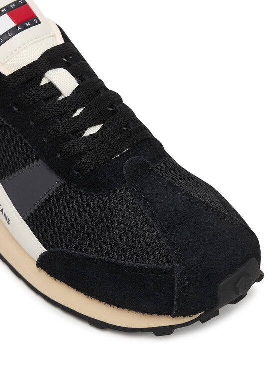 Tommy Jeans Laisvalaikio batai Tommy Jeans Tjw Retro Runner Archive EN0EN03013 Juoda