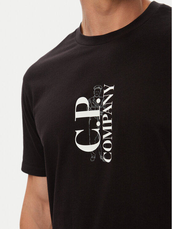 C.P. Company C.P. Company Camiseta 21CMTS134A005100W Negro Regular Fit