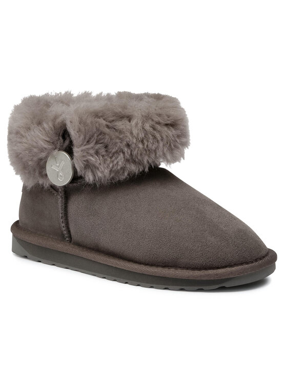 EMU Australia Śniegowce EMU Australia Ore Fold Over W12315 Szary