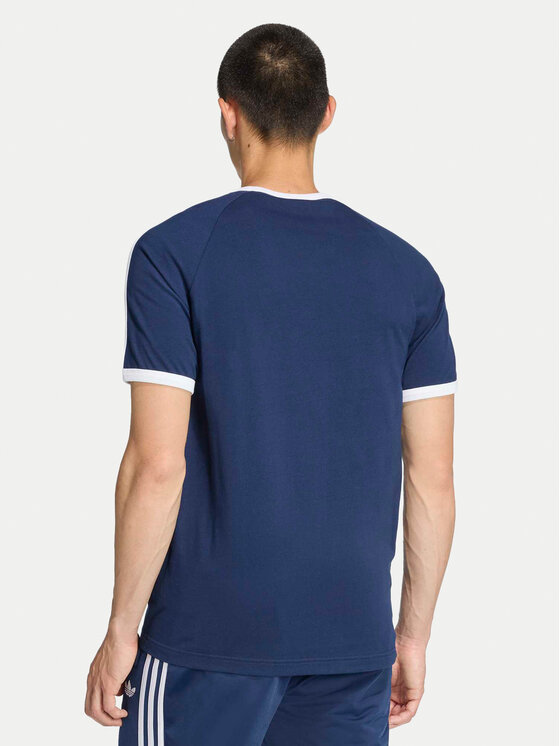 adidas adidas Camiseta 3-Stripes Ringer KF0419 Azul marino Slim Fit