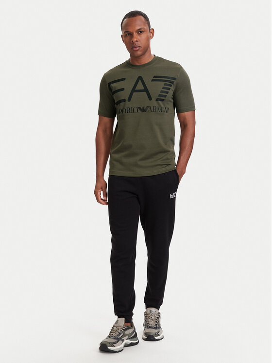 EA7 Emporio Armani EA7 Emporio Armani Camiseta 7M002200 AF27188 U7014 Verde Regular Fit