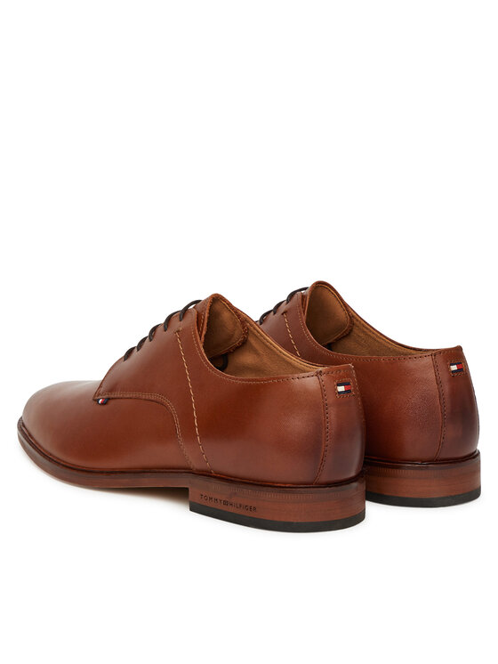 Tommy Hilfiger Īsi apavi Tommy Hilfiger Hilfiger Thunit FM0FM05533 Brūns