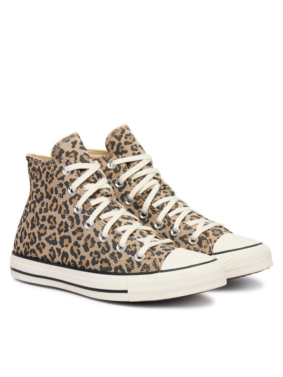 Converse Tornacipő Converse Chuck Taylor All Star Leopard Jacquard A19181C Bézs
