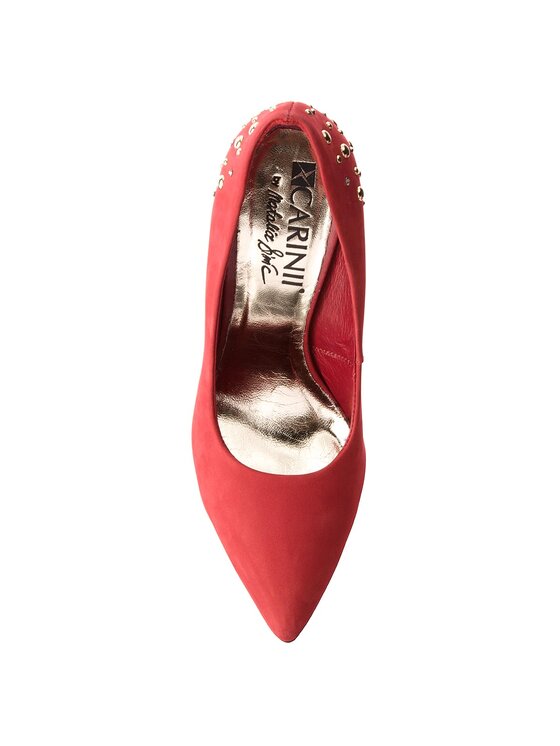 Carinii Scarpe stiletto Carinii B4431 Rosso
