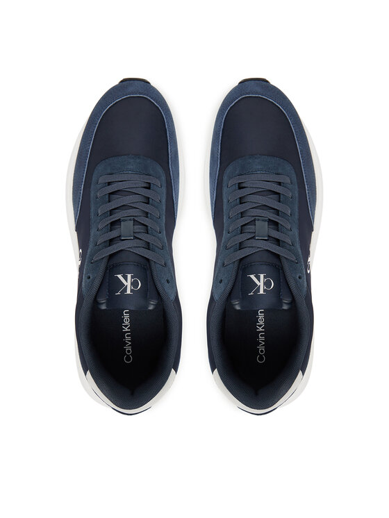 Calvin Klein Jeans Sneakers Calvin Klein Jeans Athleisure Runner Laceup Ny-Su YM0YM01370 Bleumarin