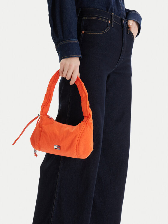Tommy Jeans Geantă Tommy Jeans Tjw Casual Shoulder Bag AW0AW18068 Portocaliu