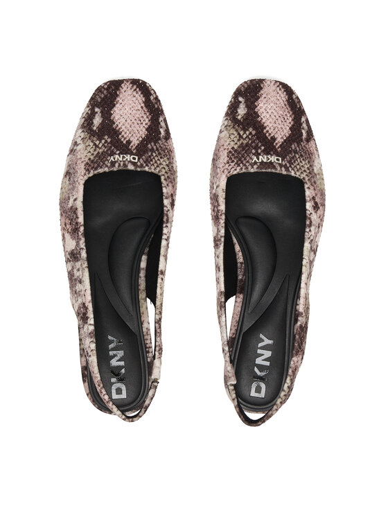 DKNY Балетки DKNY Darrow Logo K1665915 Бежевий