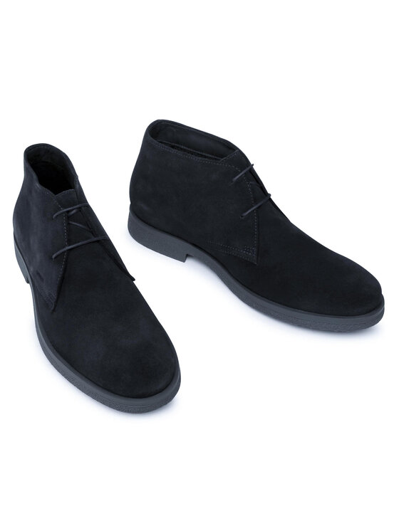 Geox Botines planos Geox U Claudio A U0458A 00022 C4002 Azul marino