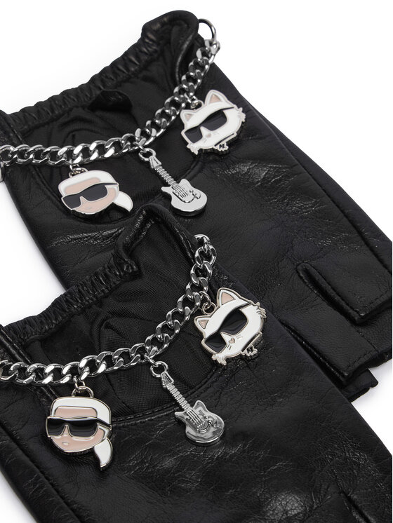 KARL LAGERFELD Γάντια KARL LAGERFELD B3W33034 Μαύρο