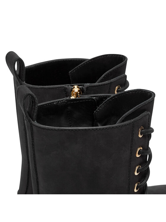 Pollini Bakancs Pollini SA24074G1LTO0000 Fekete