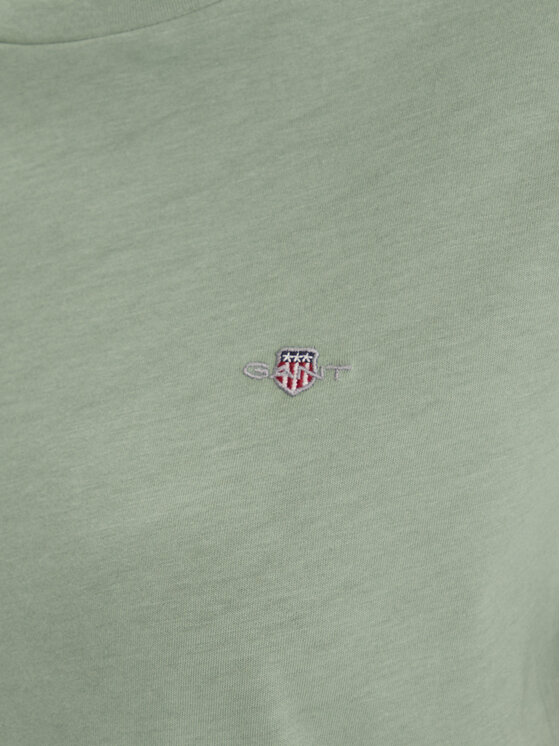 Gant Gant Camiseta Shield 4200200 Verde Regular Fit