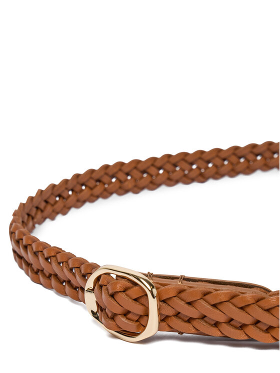 Tommy Hilfiger Cinturón Tommy Hilfiger Th Sculpt 2.0 Woven AW0AW18696 Marrón