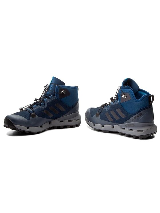 adidas Trekingová obuv adidas Terrex Fast MId Gtx-Surround GORE-TEX S80878 Tmavomodrá
