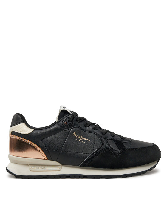 Pepe Jeans Sneakersy Pepe Jeans PLS40026 Čierna