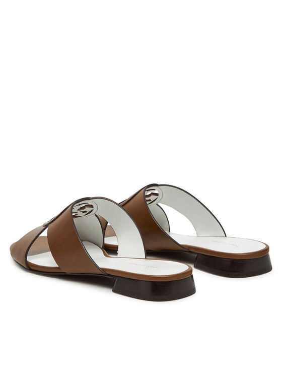 Tory Burch Шльопанці Tory Burch Miller 162574 Коричневий