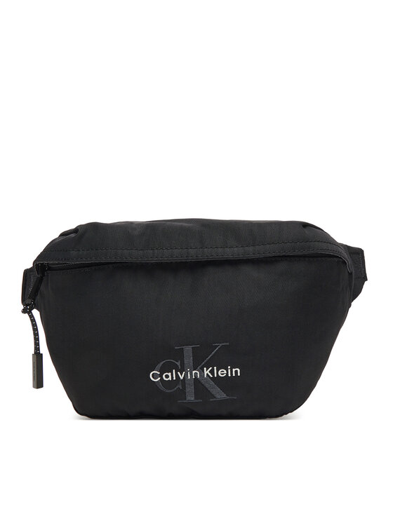 Calvin Klein Torbica za okrog pasu﻿ Calvin Klein Bold Waistbag LV04D3116G Črna