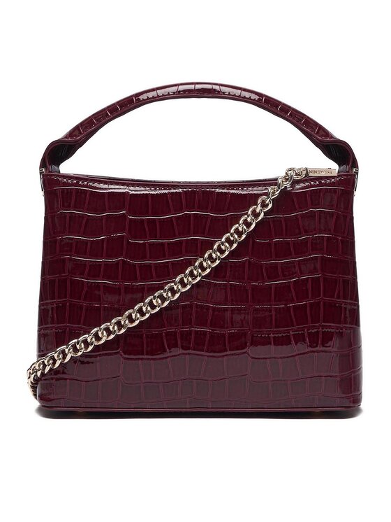 Nine West Táska Nine West EO-CITY GRACE-LDA9420 CROCO Sötétvörös