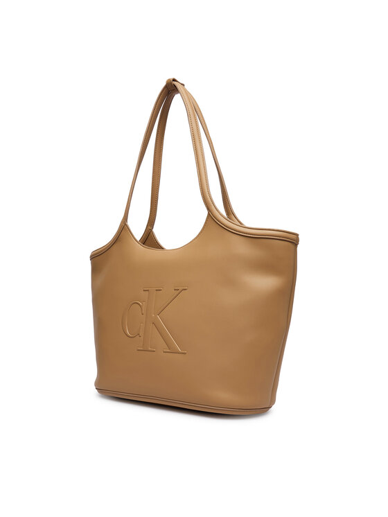 Calvin Klein Kabelka Calvin Klein Bold Ck LV04F3562G Béžová