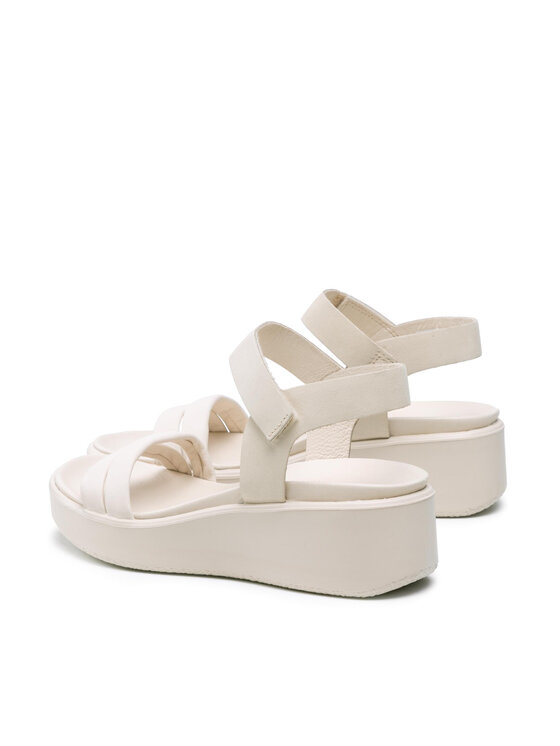 ECCO Sandały ECCO Flowt Wedge Lx W 27330359113 Beżowy