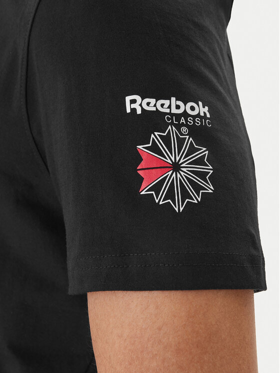 Reebok Reebok Camiseta Harley RK25569CCM Negro Regular Fit