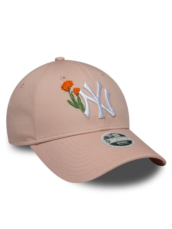 New Era Бейсболка New Era New York Yankees Womens MLB 9FORTY 60667503 Рожевий