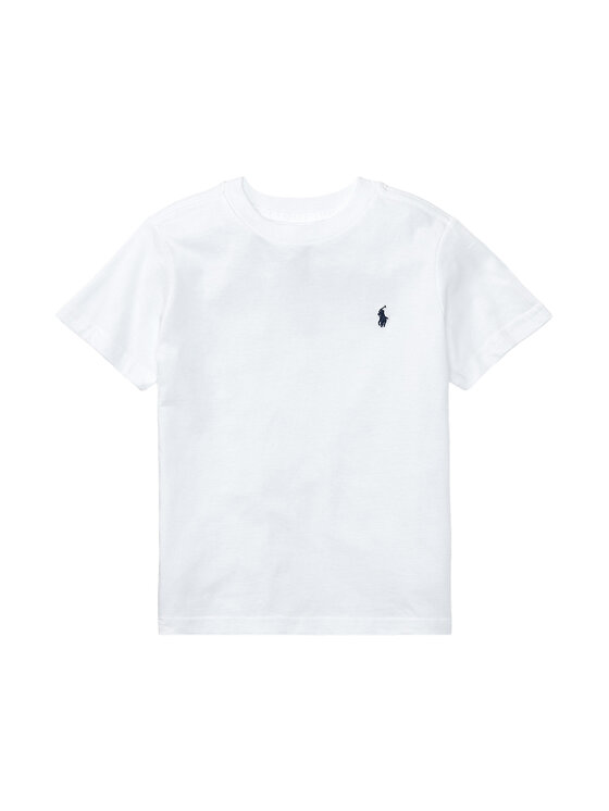 Polo Ralph Lauren Polo Ralph Lauren T-shirt Ss Cn 323832904035 Bianco Regular Fit