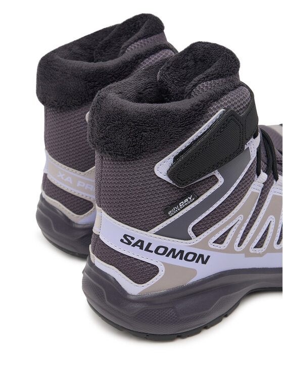Salomon Trekingová obuv Salomon XA PRO WINTER WP J L45408400 Svetlosivá