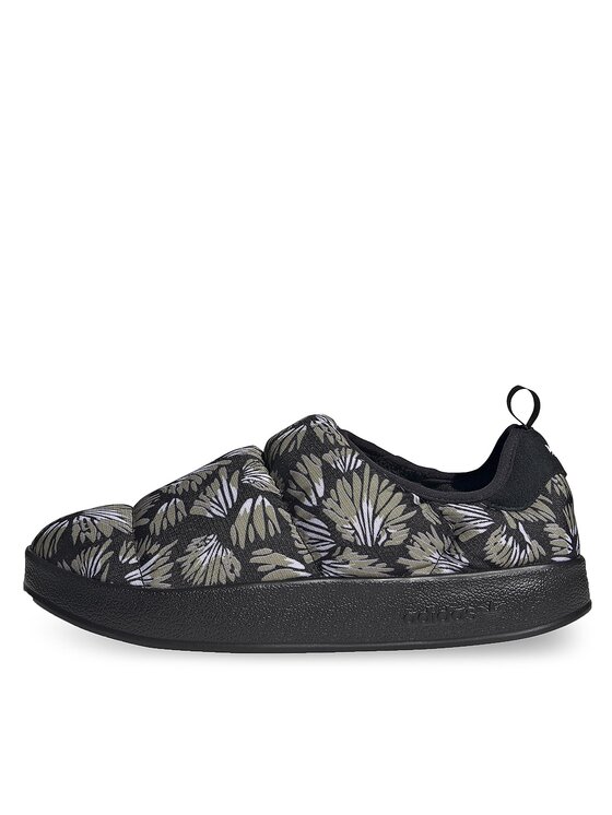 adidas Pantofole adidas Puffylette Shoes GX4646 Nero