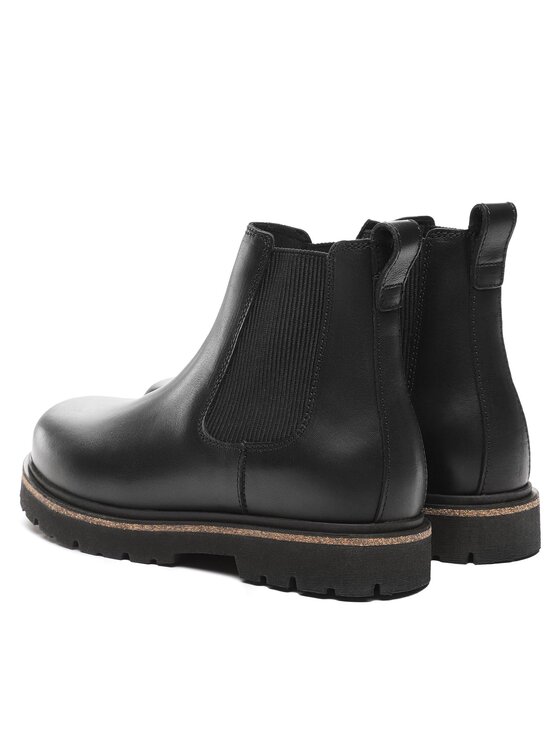 Birkenstock Gležnjarji Chelsea Birkenstock Highwood 1025764 Črna