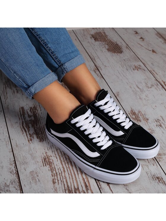 Vans Πάνινα παπούτσια Vans Old Skool VN000D3HY28 Μαύρο