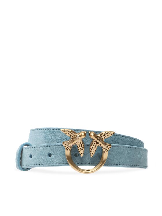 PINKO Pasek Damski Pinko Love Berry H2 Belt PE 23 PLT01 100143 A0F6 Niebieski