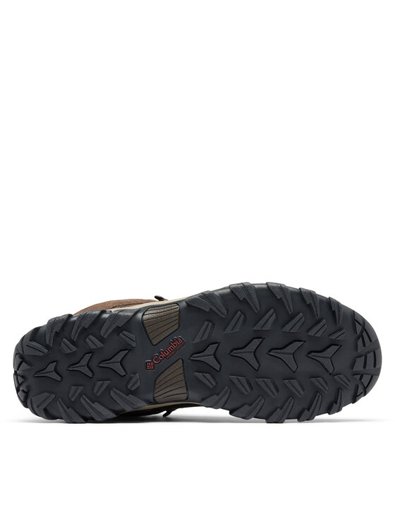 Columbia Trekingová obuv Columbia Newton Ridge Plus II Suede Wp 1746411 Hnedá