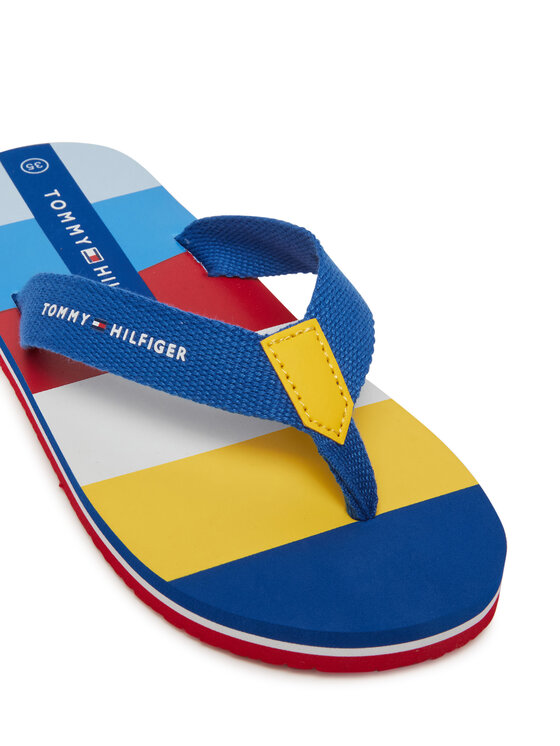 Tommy Hilfiger Šlepetės per pirštą Tommy Hilfiger T3X8-33907-0058Y913 S Tamsiai mėlyna
