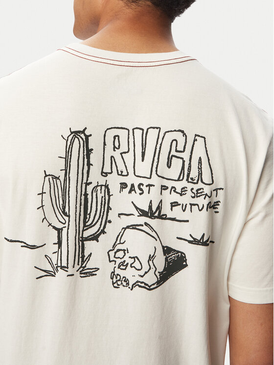 RVCA RVCA Camiseta Deth Valley 23A351532 Blanco Regular Fit